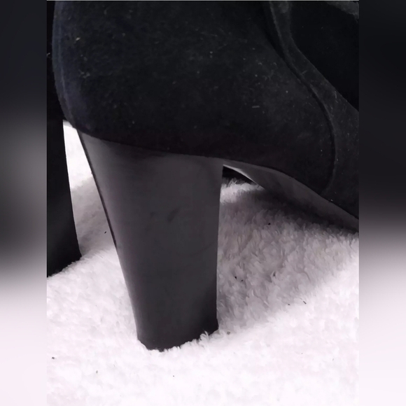 Hermes Suede Women’s Short Boots 36½  US6 - Picture 3 of 9